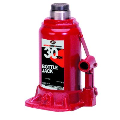 INT3530 image(0) - American Forge & Foundry AFF - Bottle Jack - 30 Ton Capacity - Manual - Heavy Duty