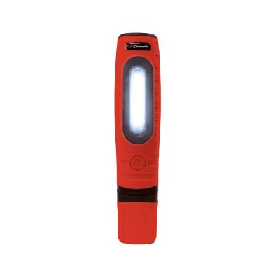 SCUSL137RU image(0) - Schumacher Electric Rechargeable Worklight, 360 Swivel Deluxe RED