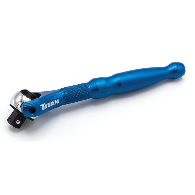 TIT11316 image(0) - TITAN 1/4" Drive Swivel Head Micro Ratchet