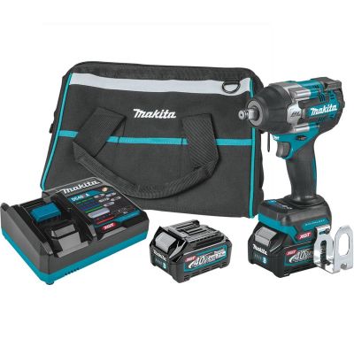 MAKGWT07D image(0) - Makita 40V 1/2" Sq. Dr. Impact Wrench Kit