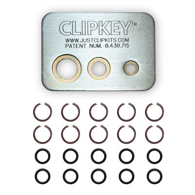 JSCMCTCK3810 image(0) - JUST CLIPS CLIPKEY SET WITH 10 SETS OF 3/8" FRICTION RINGS & O-RINGS