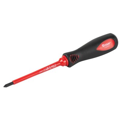 TIT73261 image(0) - Titan Insulated Screwdriver Phillips #1 x 4 in.