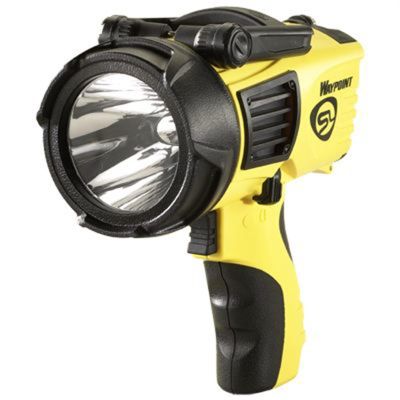 STL44904 image(0) - Streamlight Waypoint Alkaline Pistol Grip Spotlight for Long Distance Illumination - Yellow