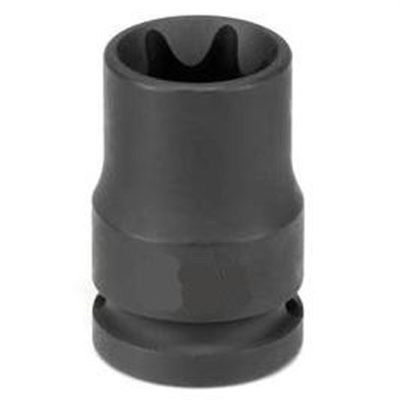 GRE2112ET image(0) - Grey Pneumatic 1/2" Drive x E12 External Torx Impact Socket