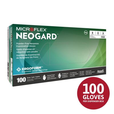 MFXC524 image(0) - NEOGARD C52 Glove Green Size X-Large Box 100 units