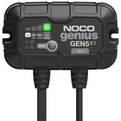 NOCGEN5X1 image(0) - NOCO Company GEN5X1 12V 1-Bank, 5-Amp On-Board Battery Charger
