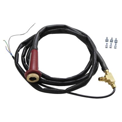 URE6100HW image(0) - Polyvance Hot Air Welder Hose & Wiring Assembly, Brass tee mount, 6050, 6053 welders