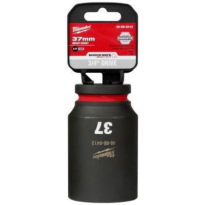 MLW49-66-6412 image(0) - SHOCKWAVE Impact Duty 3/4"Drive 37MM Deep 6 Point Socket