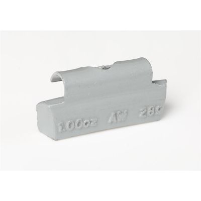 PLO10535 image(0) - 0.75 oz AW style Plasteel clip-on weight