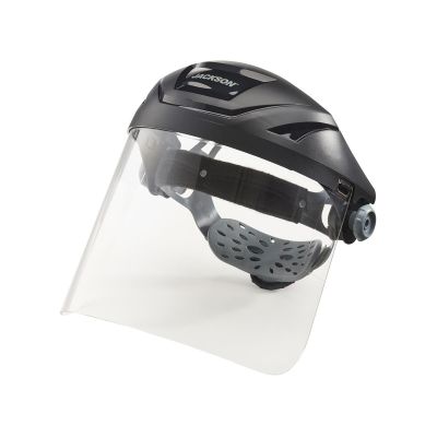 SRW14262 image(0) - Jackson Safety - Face Shield - F4XP Premium Series - 8" x 15.5" x .060" Window - Clear - 370 Speed Dial Headgear