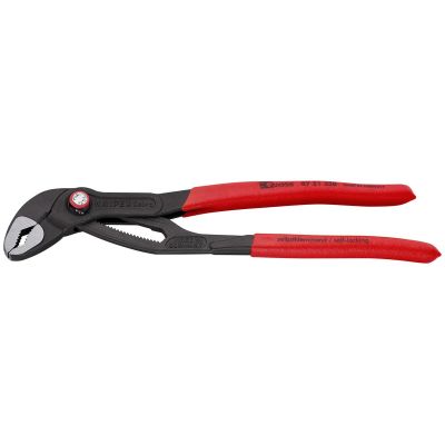 KNP8721250 image(0) - KNIPEX 10" Quick Set Cobra Pliers