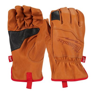MLW48-73-0012 image(0) - Milwaukee Tool Goatskin Leather Gloves - L