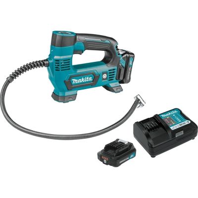 MAKMP100DWRX1 image(0) - Makita 12V CXT 2.0 Ah Cordless Inflator Kit