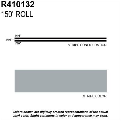 SHR410132 image(0) - MS, 3/16" X 150'; Pewter Metallic