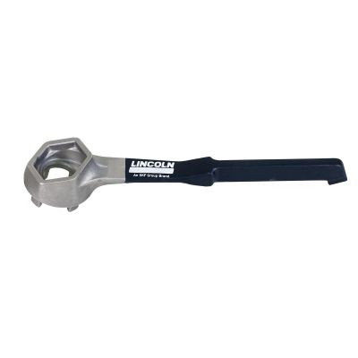 LIN5841 image(0) - Lincoln Lubrication Aluminum Drum Plug Bung Wrench for Plastic and Steel Barrel Plugs