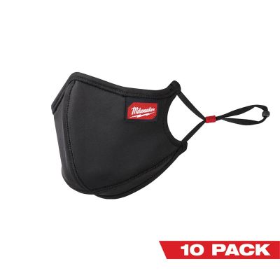 MLW48-73-4239 image(0) - Milwaukee Tool 10PK L/XL 3-Layer Performance Face Mask