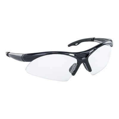 SAS540-0200 image(0) - SAS Safety Diamondback Safe Glasses w/ Black Frame and Clear Lens
