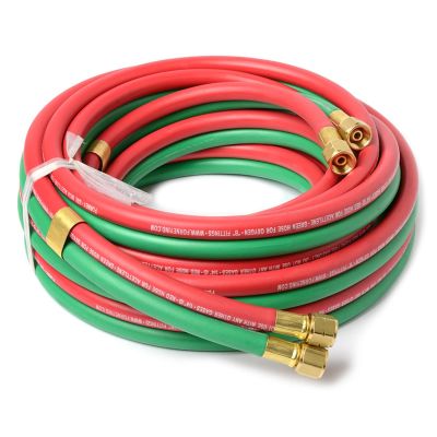 FOR86145 image(0) - Forney Industries R-Grade Oxy-Acetylene Hose, 1/4 in x 25ft