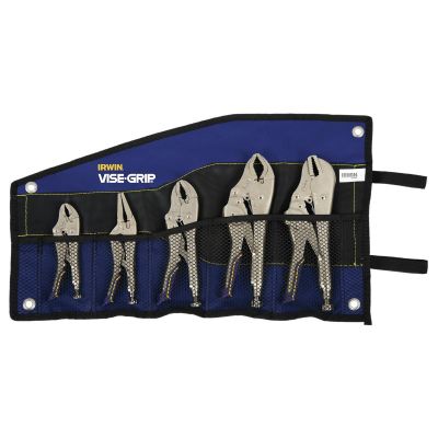 VGPIRHT82593 image(0) - Vise Grip 5PC PLIER SET LCKING FAST RELEASE KIGB