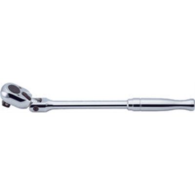 KKN4774P-450 image(0) - Ko-ken USA 4774P-450 1/2 Sq. Dr. Ratchet Handle  24 teeth Flexible Head Length 450mm  Polished Handle