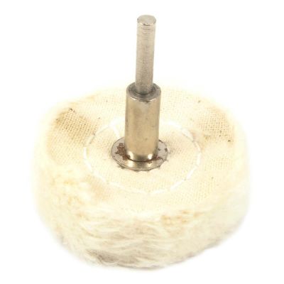 FOR60204 image(0) - Forney Industries Buffing Wheel, Cotton, 1-1/2 in x 1/8 in Shaft