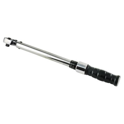 KTI72121A image(0) - K Tool International Torque Wrench Ratcheting 3/8 in. Dr 10-100 ft./lbs. USA