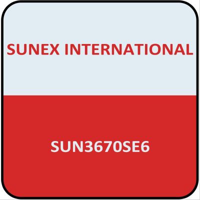 SUN3670SE6 image(0) - 3/8" Dr. External Star Impact Socket E11