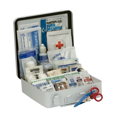 FAO90564 image(0) - 50 Person First Aid Kit ANSI A+  Metal Case