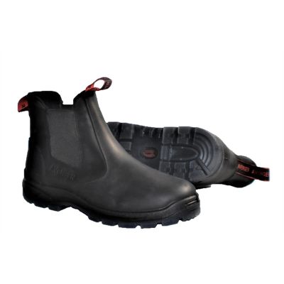 FSIA1700-11M image(0) - Avenger Work Boots - CHELSEA Series - Men's Boots - Composite Toe - CT|EH|SR|PR - Black/Black - Size: 11M