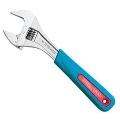 CHA810WCB image(0) - Channellock 10" CODE BLUE ADJ WIDE WRENCH