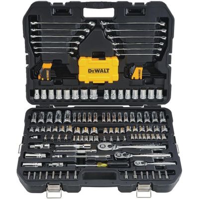 DWTDWMT73803 image(0) - DeWalt Mechanics Tools Kit and Socket Set, 168-Piece