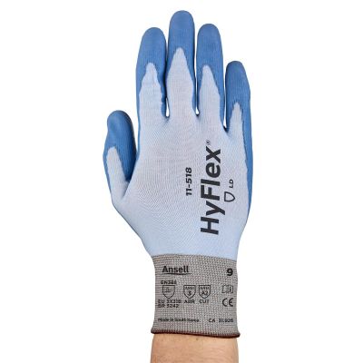 ASL235134-1 image(0) - Ansell HYFLEX 11-518 LIGHTDUTY CUT RES GLOVES, SZ 10