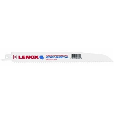 LEX22752 image(0) - Lenox Tools Reciprocating Saw Blades, 956R, Bi-Metal, 9 in. Lo