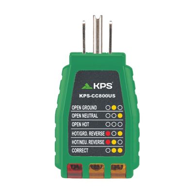 KPSCC800US image(0) - KPS by Power Probe KPS CC800 Socket Tester