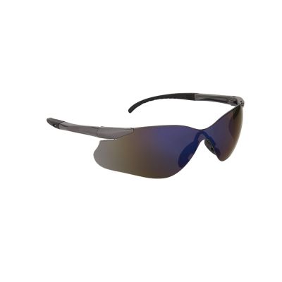 SRW50029 image(0) - Jackson Safety - Safety Glasses - SGf Series - Blue Mirror Lens - Gunmetal Lens - Hardcoat Anti-Scratch - Outdoor