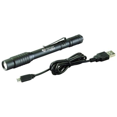 STL66134 image(0) - Streamlight Stylus Pro USB Bright Rechargeable LED Penlight - Black