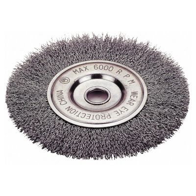 FPW1423-2121 image(0) - WHEEL BRUSH, 6", CRIMPED WIRE