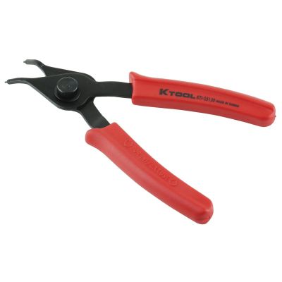 KTI55130 image(0) - K Tool International Pliers Snap Ring Convert 45 Degree .038 Tip