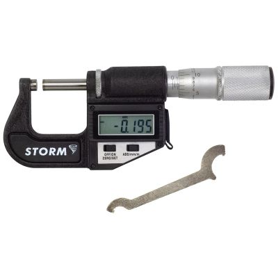 CEN3M301 image(0) - Central Tools MICROMETER ELECTRONIC DIGITAL 0-1IN STORM