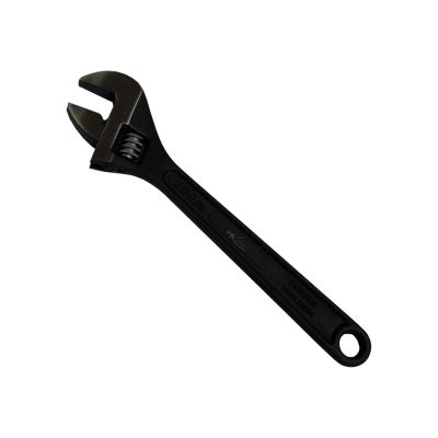 KTI48012BTW image(0) - K Tool International Adjustable Wrench 12" Black