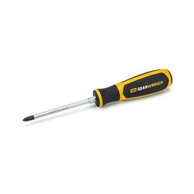 KDT80007H image(0) - GearWrench #2 x 4" Phillips® Dual Material Screwdriver