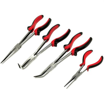 WLMW30714 image(0) - Wilmar Corp. / Performance Tool 4pc Long Nose Pliers Set