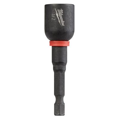 MLW49-66-0537 image(0) - Milwaukee Tool SHOCKWAVE 2-9/16" Magnetic Nutdriver 1/2" (10 Pk)