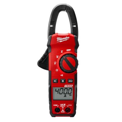 MLW2235-20NST image(0) - Milwaukee Tool 400 Amp Clamp Meter Kit (NIST)