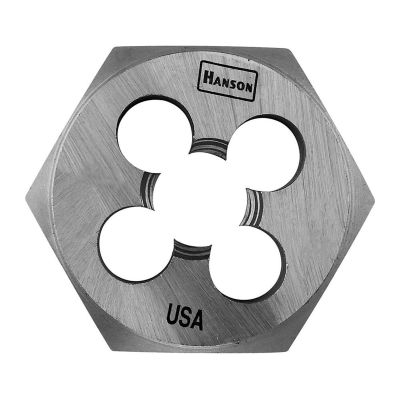 HAN6860 image(0) - Hanson 3/4" - 16 NF HCS HEX DIE 1-7/16" ACROSS FLAT