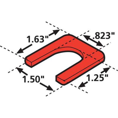 SPP36071 image(0) - Specialty Products Company PREVOST CASTER SHIMS 1/16" (6)