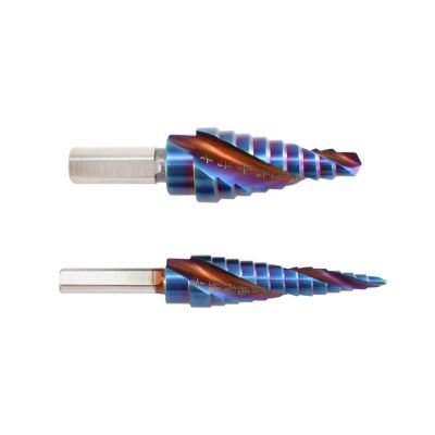 AST9442 image(0) - Astro Pneumatic Blue Steel 2pc Max-Duty Step Drill Set