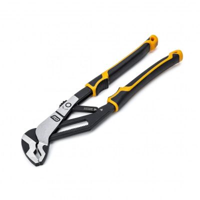 KDT82592C image(0) - GearWrench 10" Pitbull Auto-Bite Tongue & Groove Dual Material Pliers