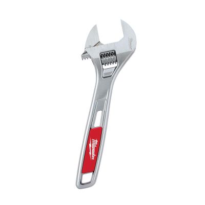 MLW48-22-7406 image(0) - Milwaukee Tool 6" CHROME PLATED ADJUSTABLE WRENCH