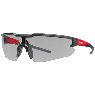 MLW48-73-2017 image(0) - Milwaukee Tool Safety Glasses, Fog-Free Lenses, Tinted Gray
